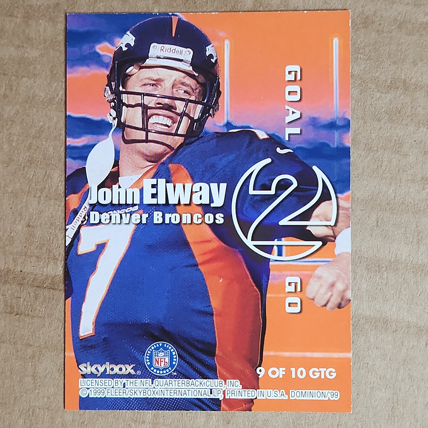 1999 Goal to Go John Elway/Dan Marino