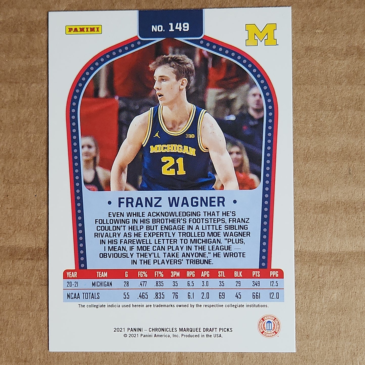 Franz Wagner Marquee Rookies Silver