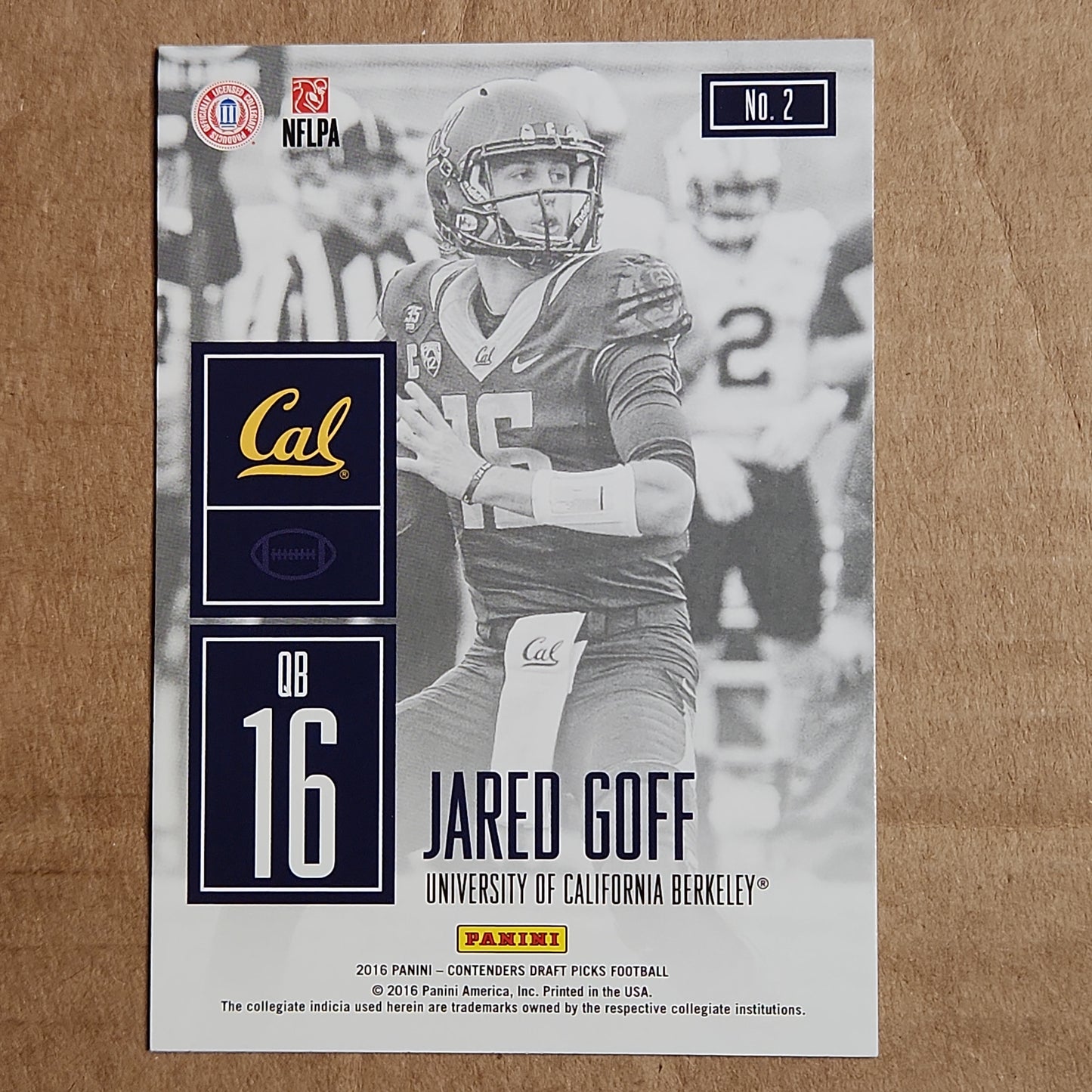 Jared Goff Contenders RC