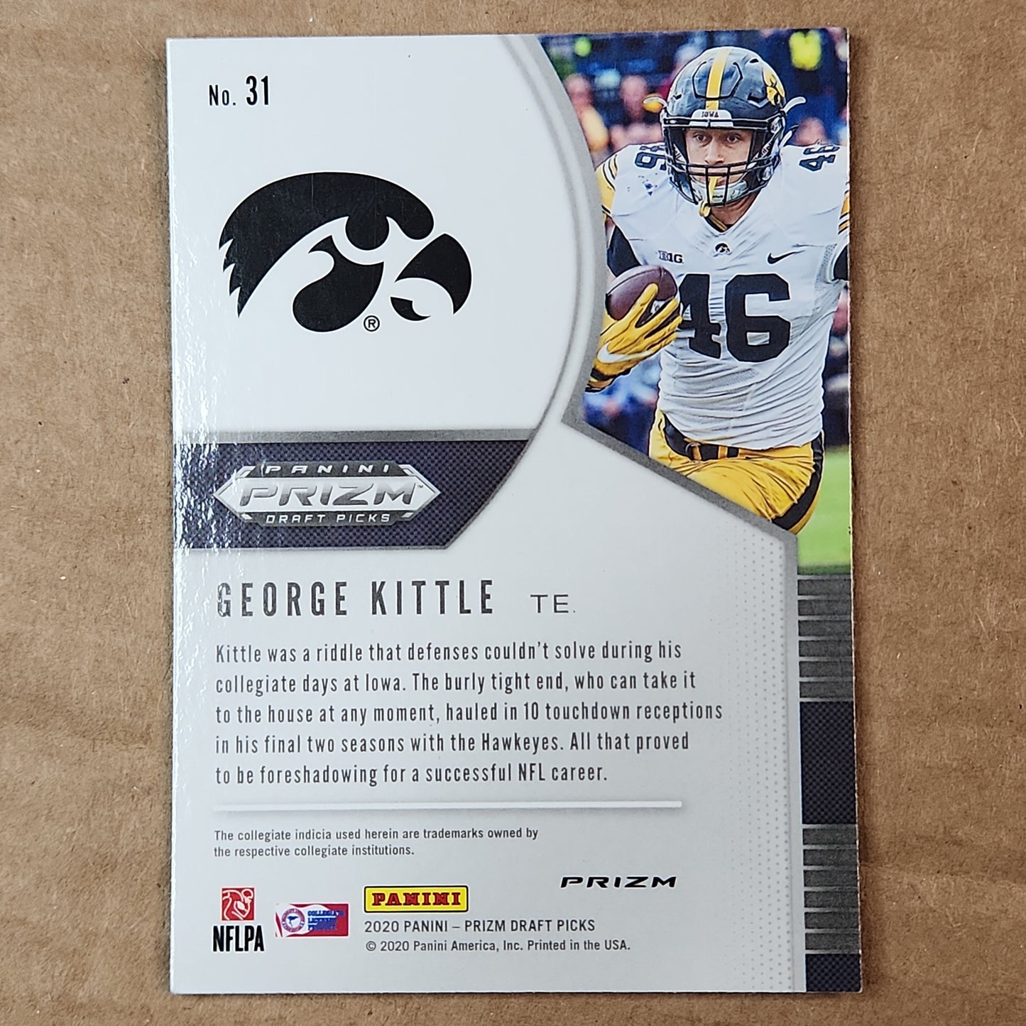 George Kittle Prizm Pink Pulsar