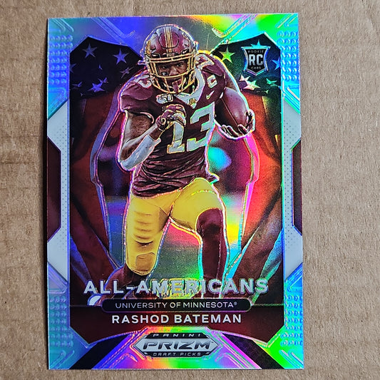 Rashod Bateman Prizm All Americans Silver