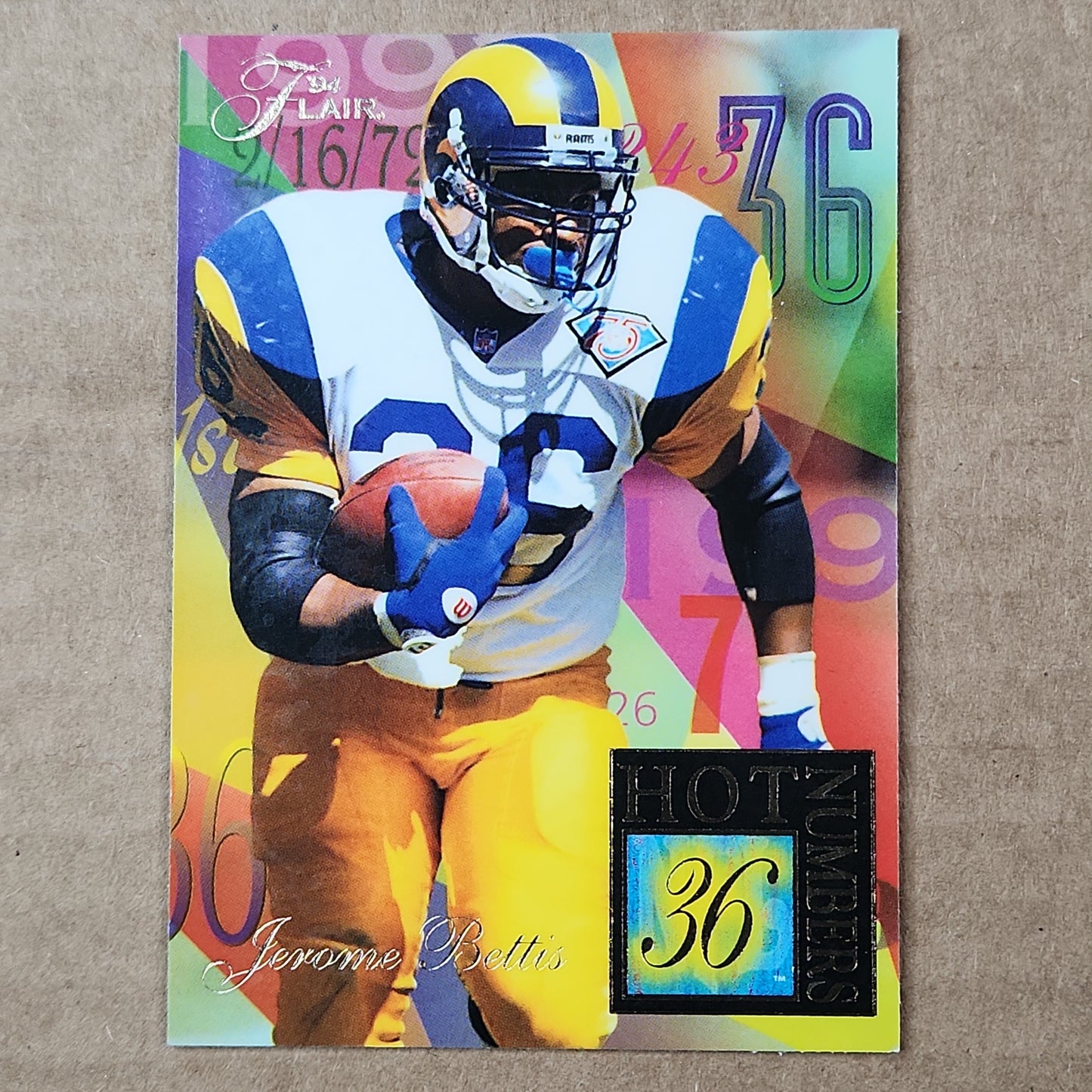 1994 Jerome Bettis Flair 2 of 15