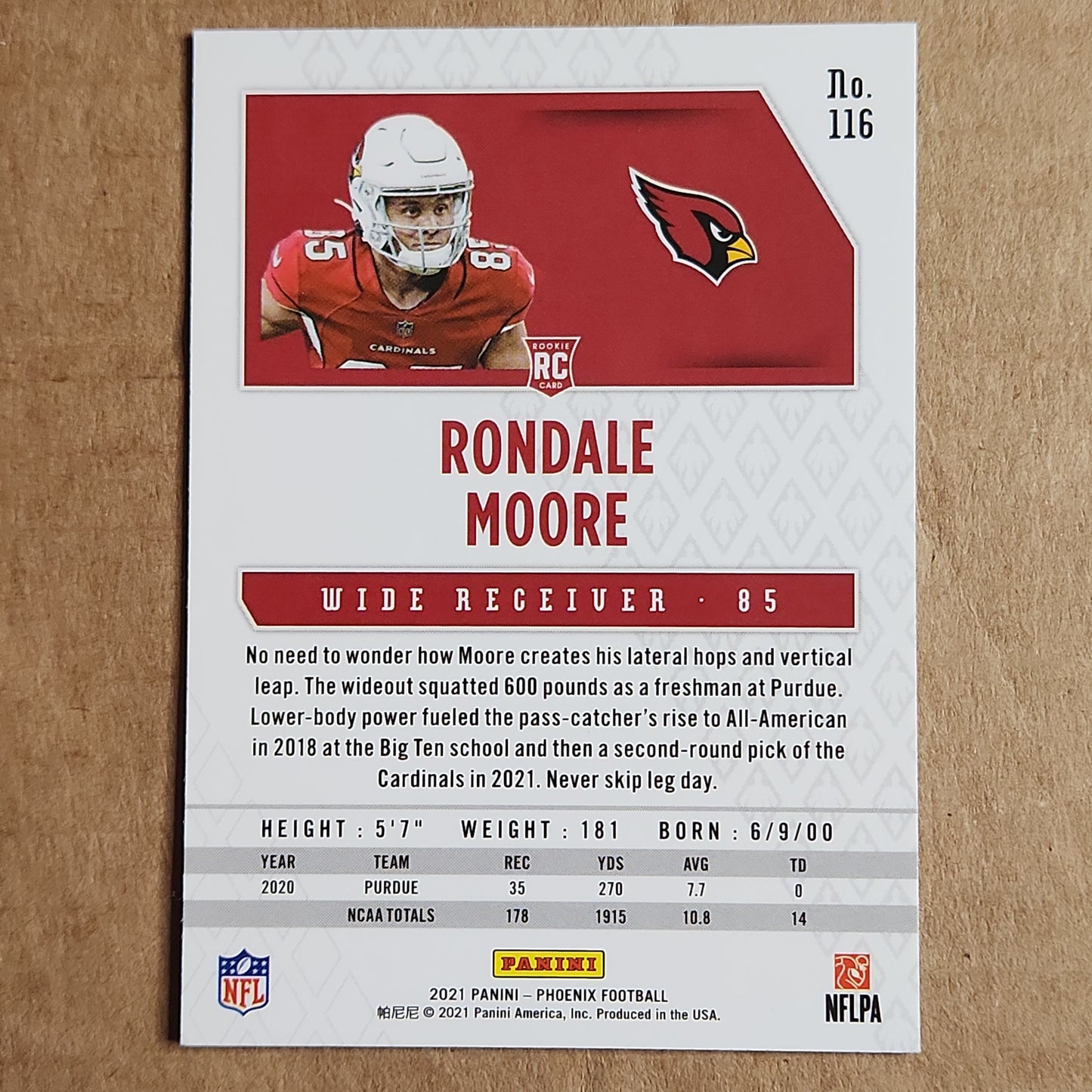 Rondale Moore Phoniex RC