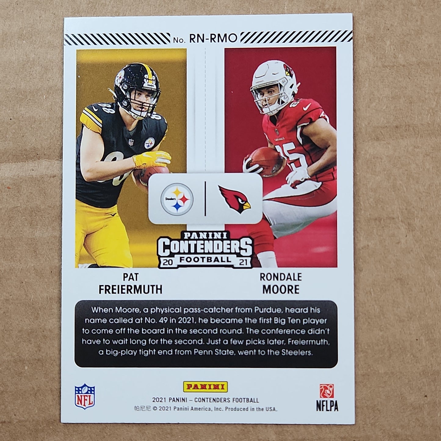 Contenders Rondale Moore/Pat Freiermuth Red