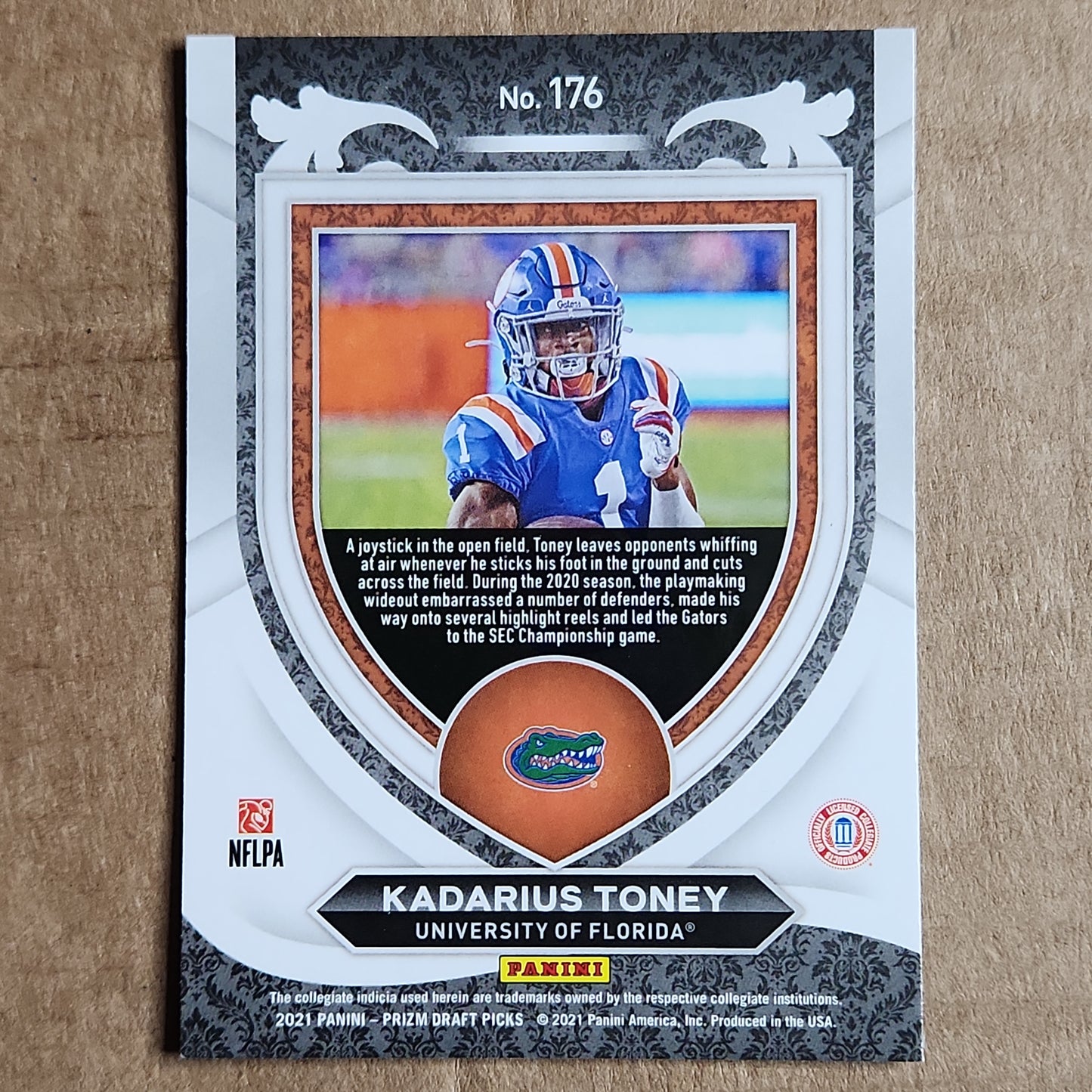 Kadarius Toney Prizm Crusade RC