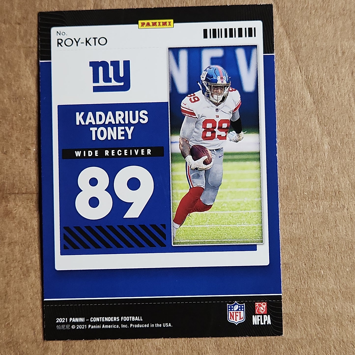 Kadarius Toney RC Contenders