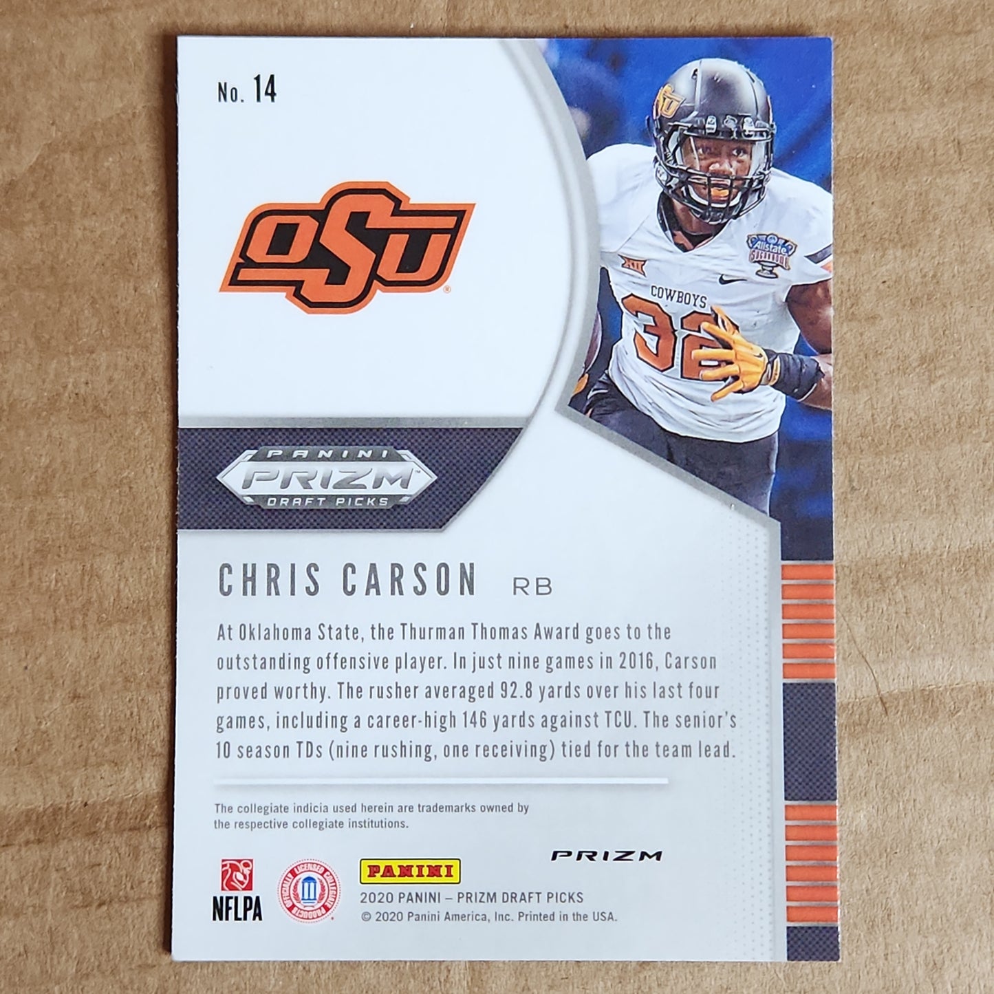 Chris Carson Prizm Pink Pulsar