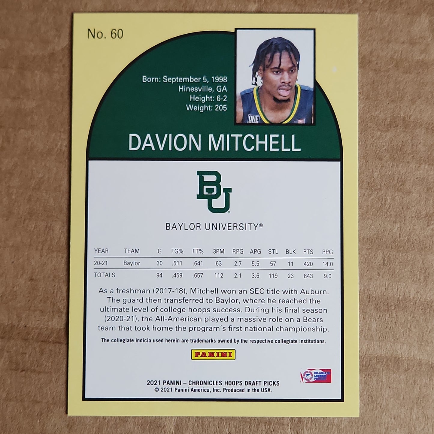 Davion Mitchell RC Tribute