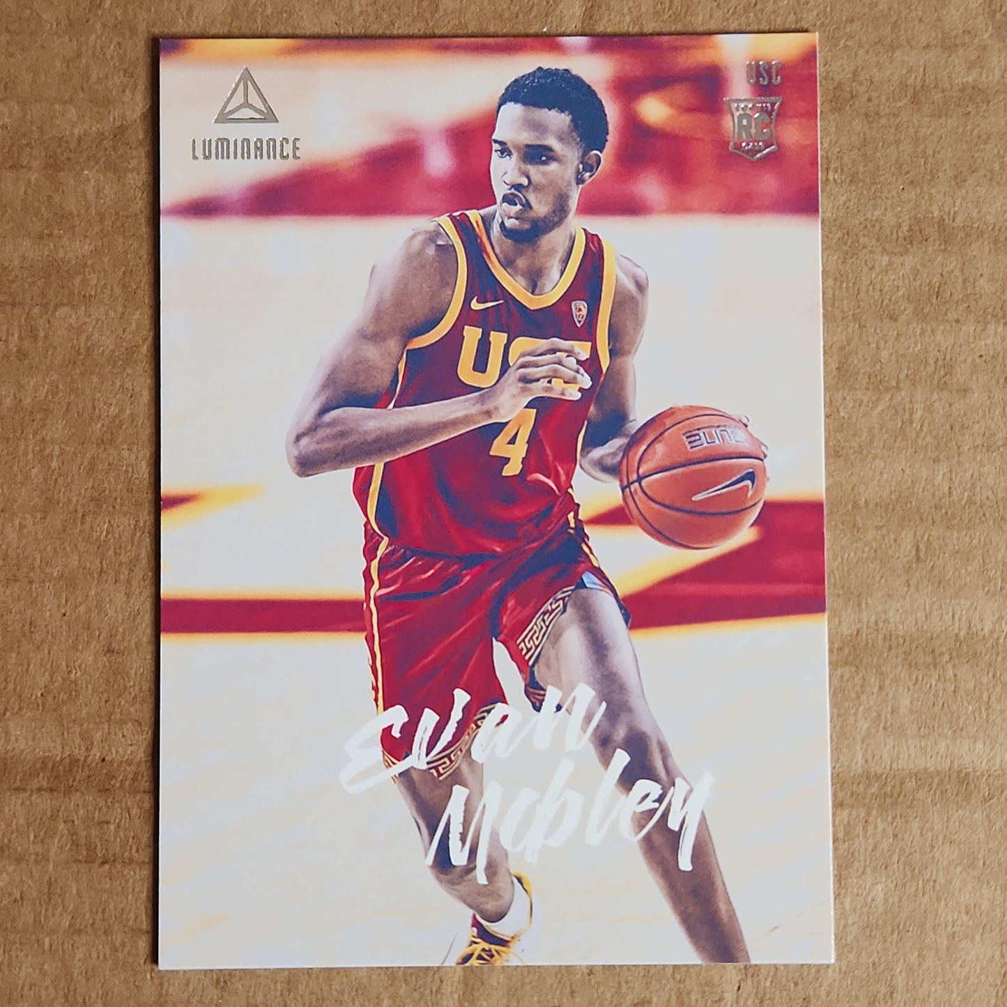 Evan Mobley 2021 Panini Chronicles Gala Draft Picks Rookie Card No. 182