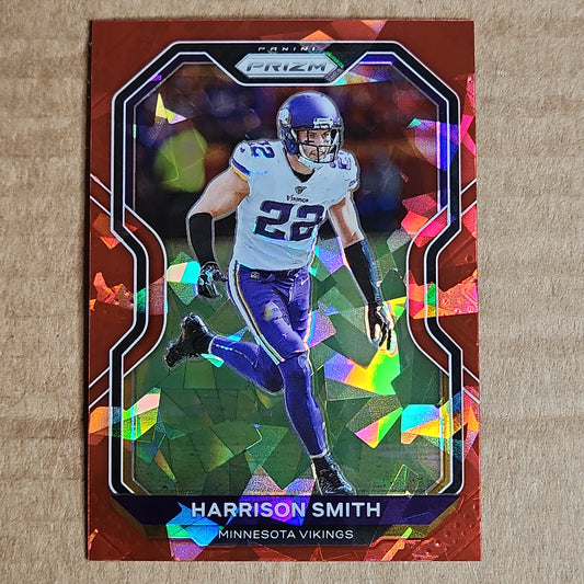 Harrison Smith Prizm Red Cracked Ice