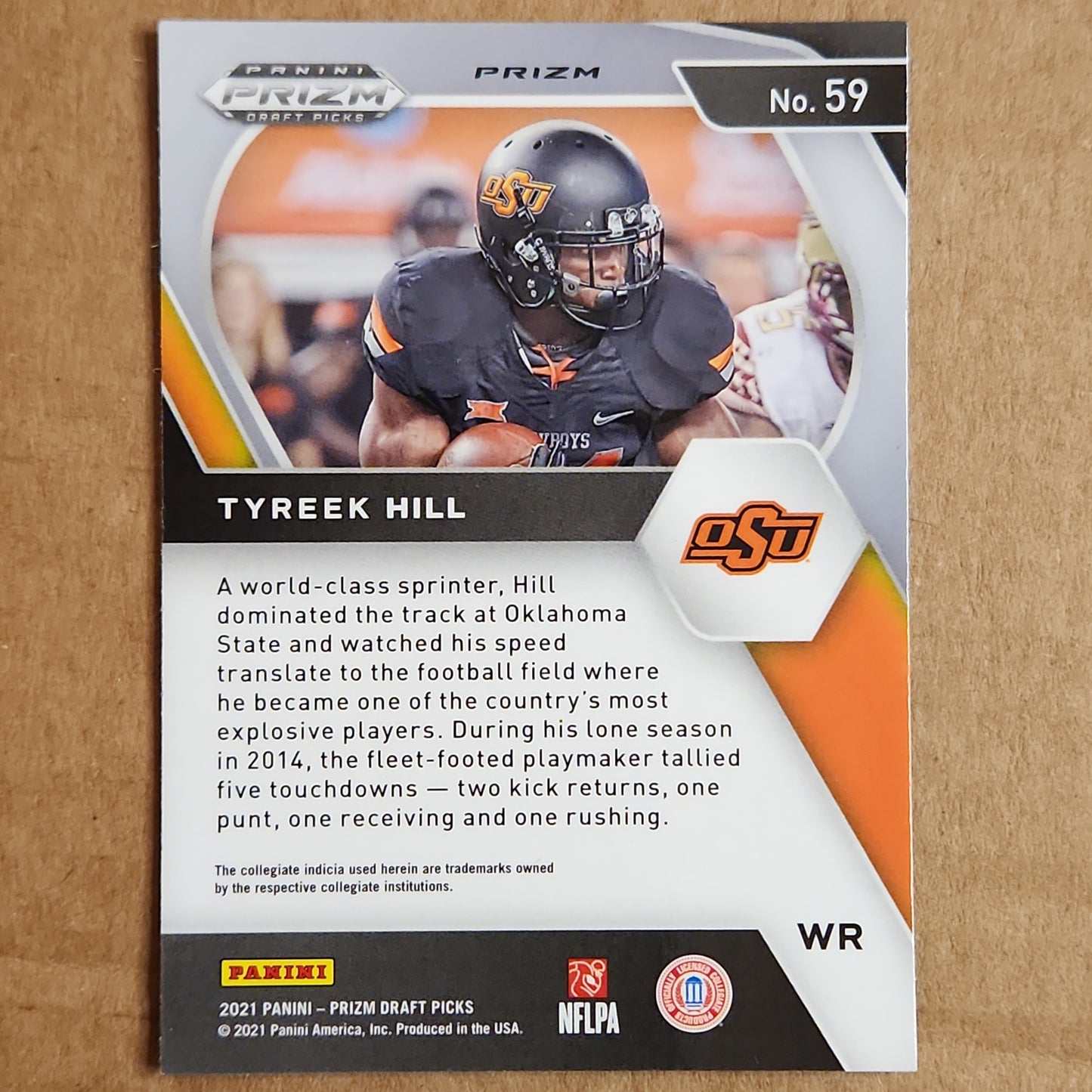 Tyreek Hill Prizm RWB