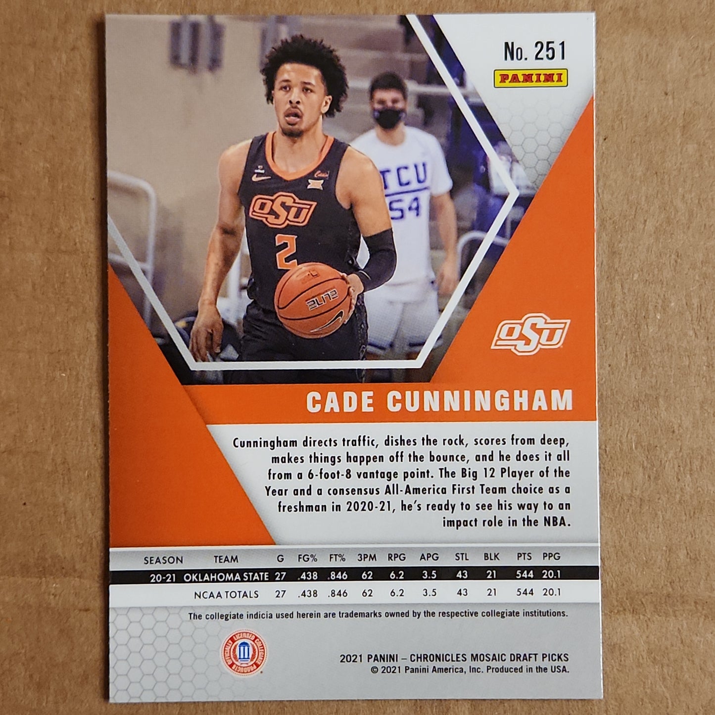 Cade Cunningham Mosaic RC