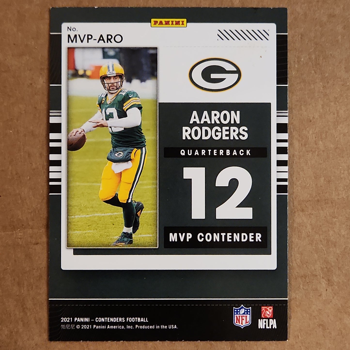 Contenders MVP Aaron Rodgers