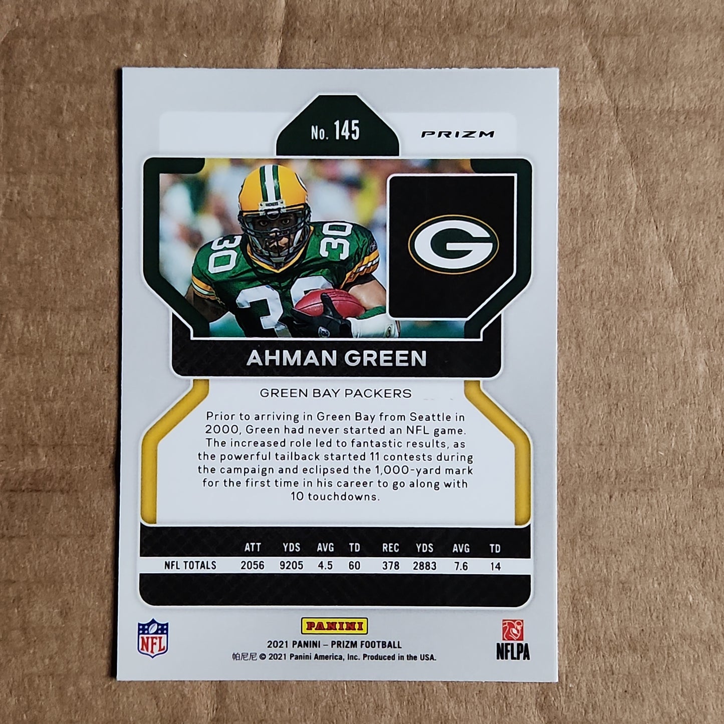 Ahman Green Prizm Orange Disco