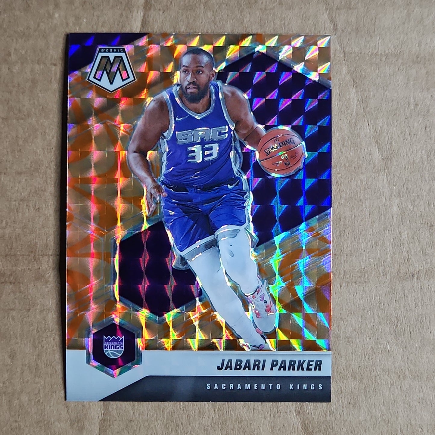 Jabari Parker Mosaic Orange Reactive