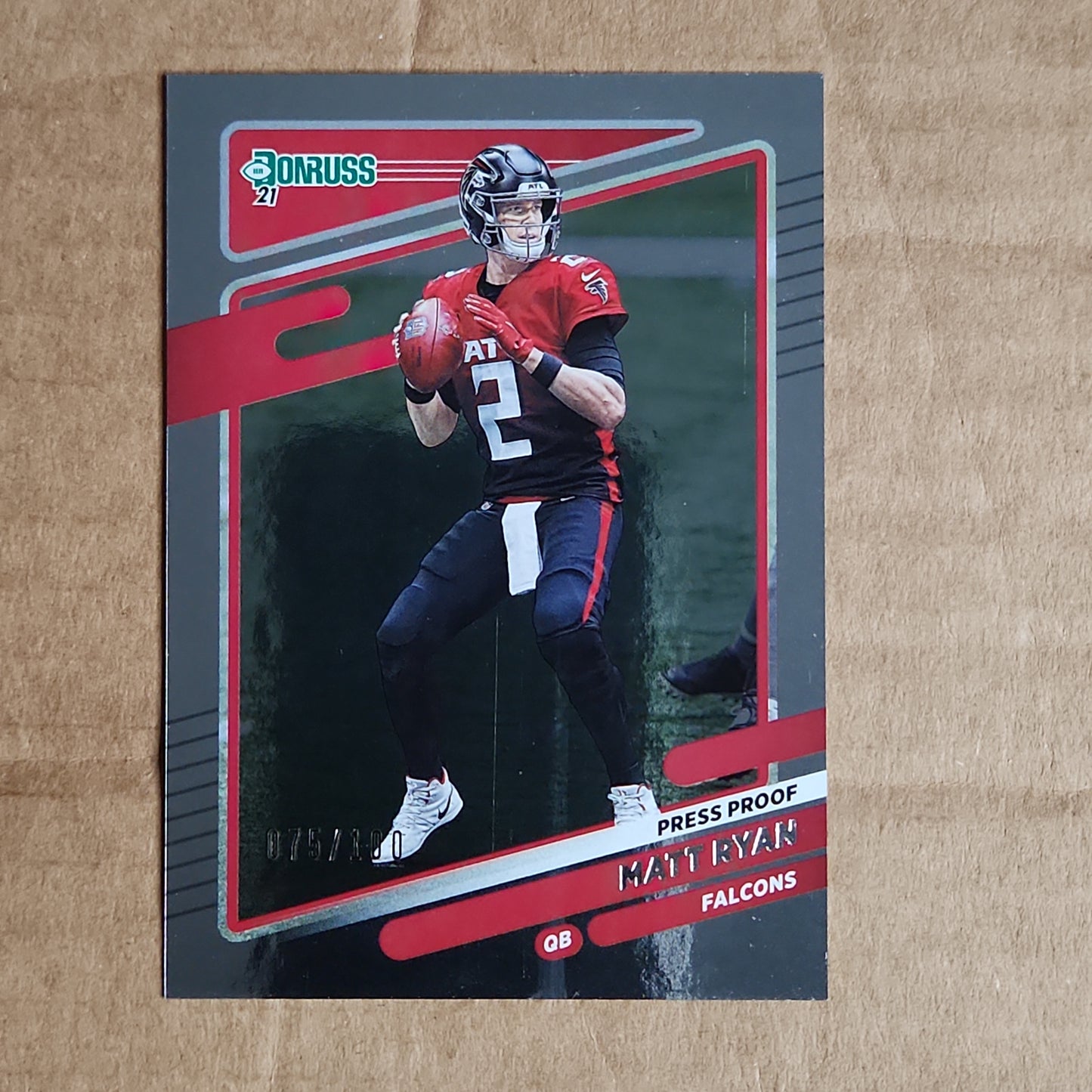 2021 Donruss Matt Ryan 075/100