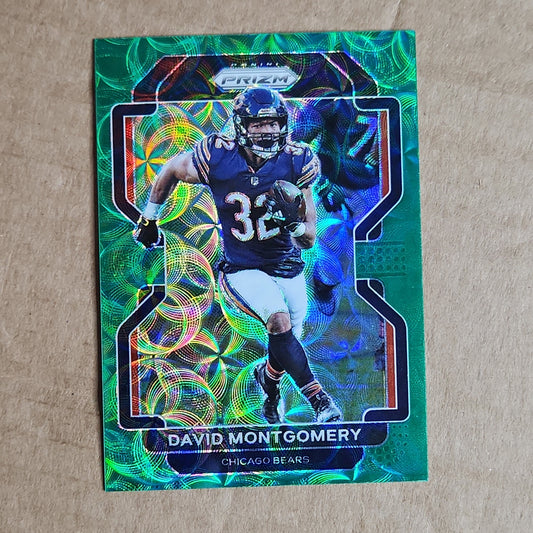 2021 David Montgomery Prizm Green Scope 04/75