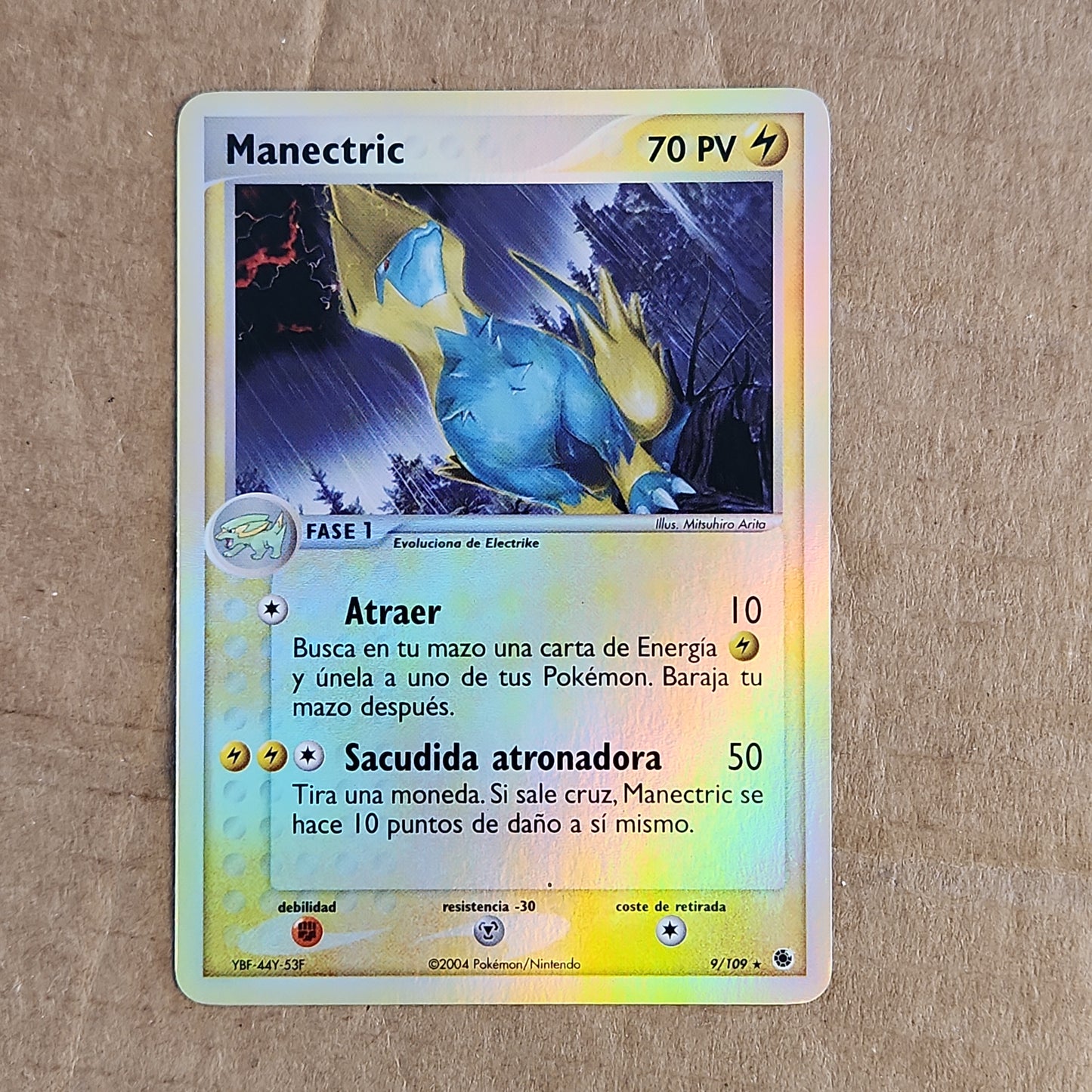 2004 Manectric 9/109 Reverse Holo