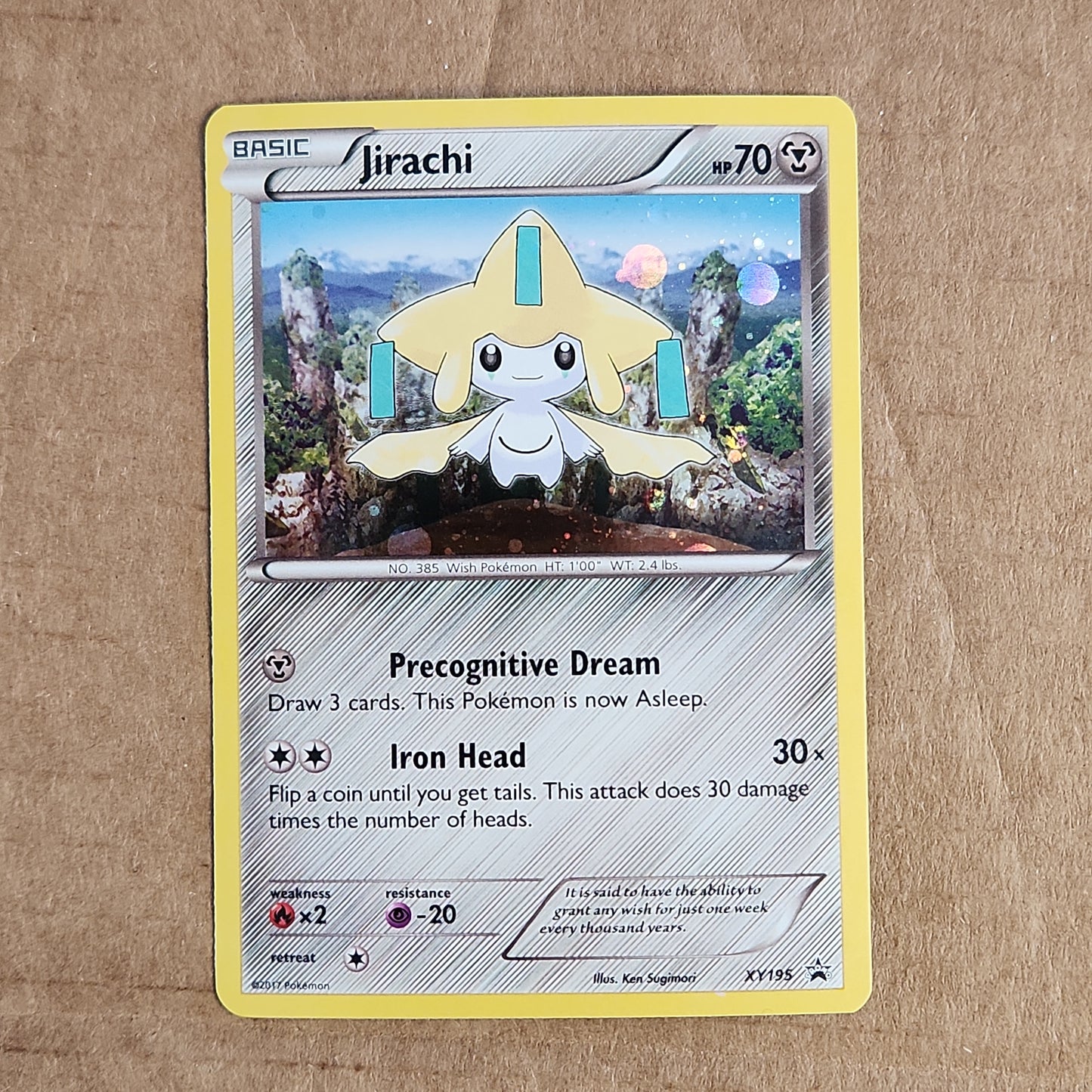 2017 Jirachi XY195 Holo 1