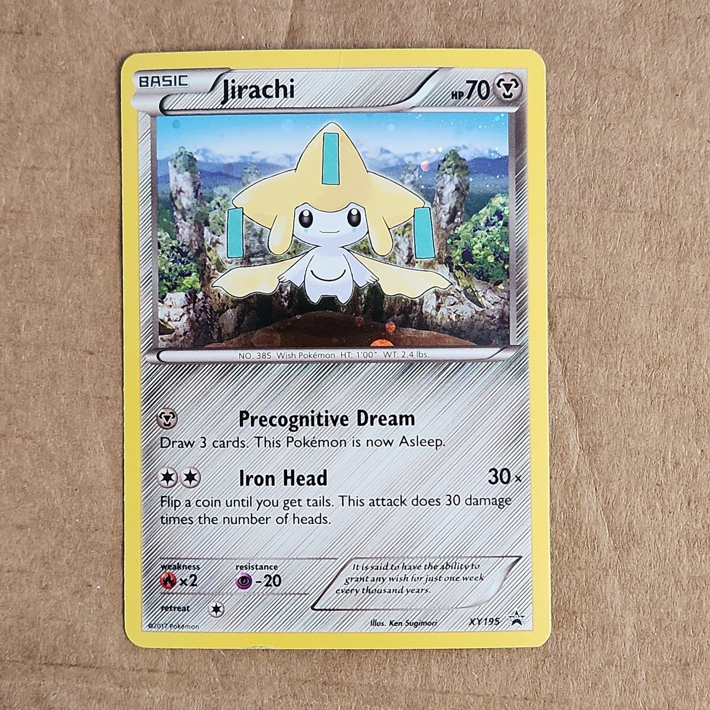 2017 Jirachi XY195 Holo 2