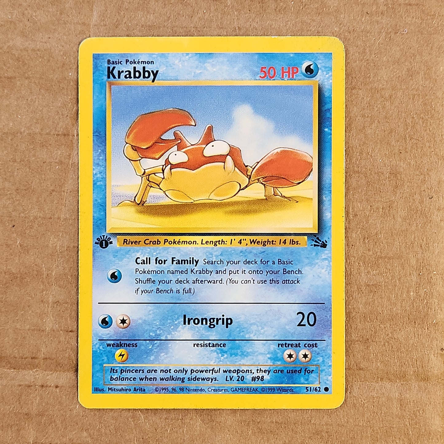 Krabby 1st edition