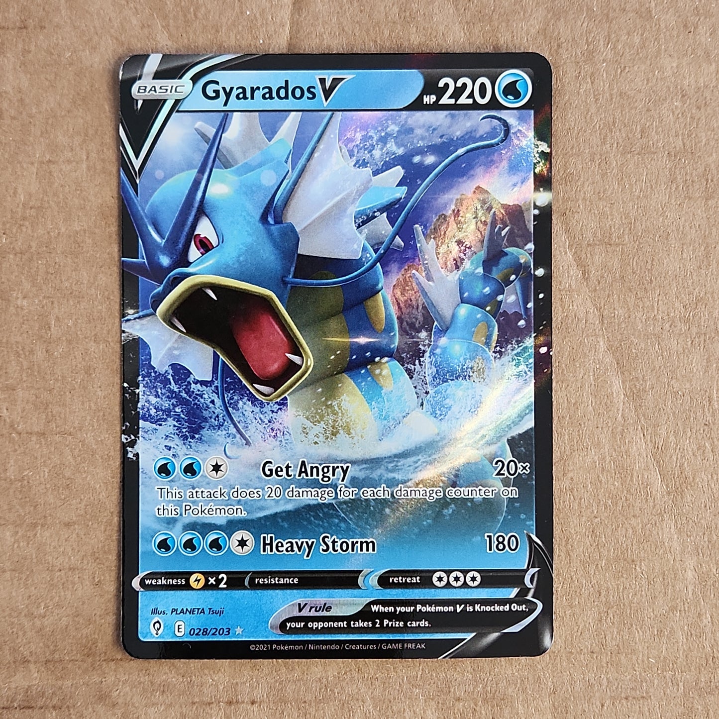 Gyrados V 028/203