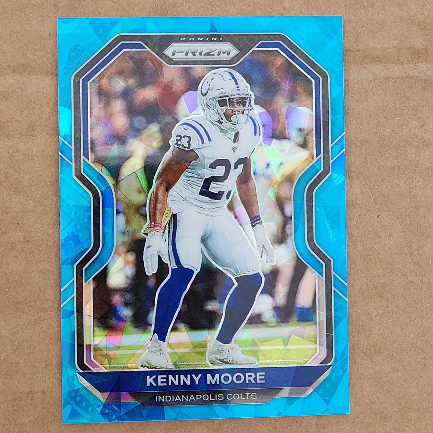 2020 PANINI PRIZM KENNY MOORE BLUE ICE 26/99 COLTS