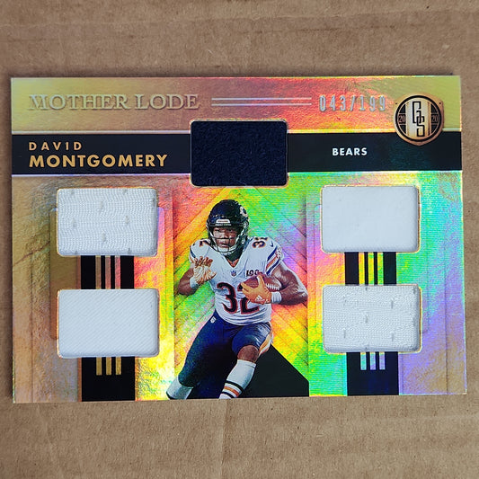 David Montgomery Mother Lode Quad Patch /199