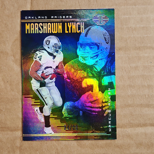 Marshawn Lynch/Marcus Allen Illusions 24/25 Jersey Number