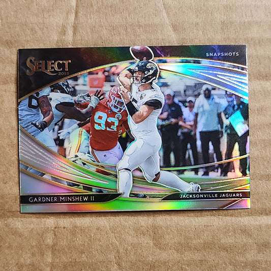 2019 Gardner Minshew Select Snapshots Silver