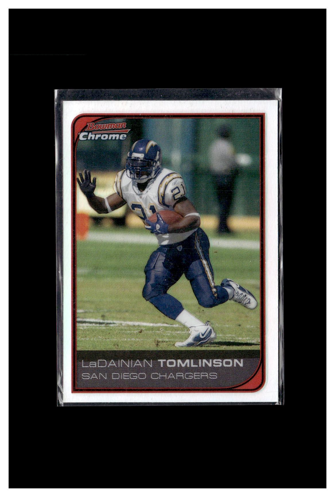 2006 Bowman Chrome #128 LaDainian Tomlinson Refractors