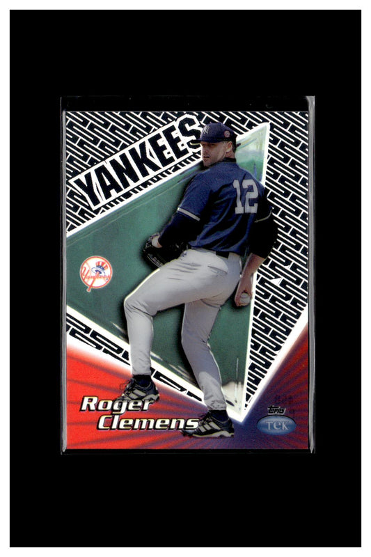 1999 Topps Tek #45b Roger Clemens Pattern 07