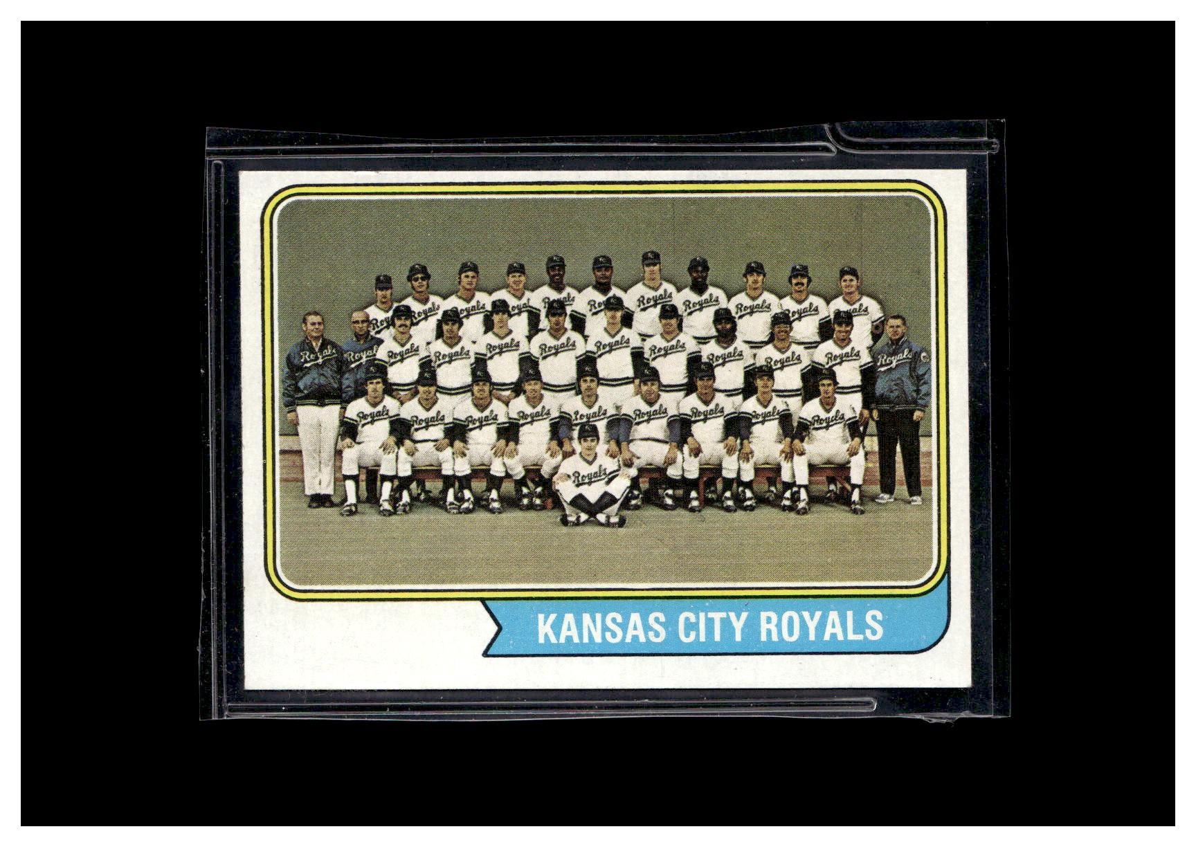 1974 Topps #343 Kansas City Royals