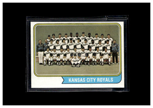 1974 Topps #343 Kansas City Royals