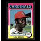 1975 Topps #540 Lou Brock