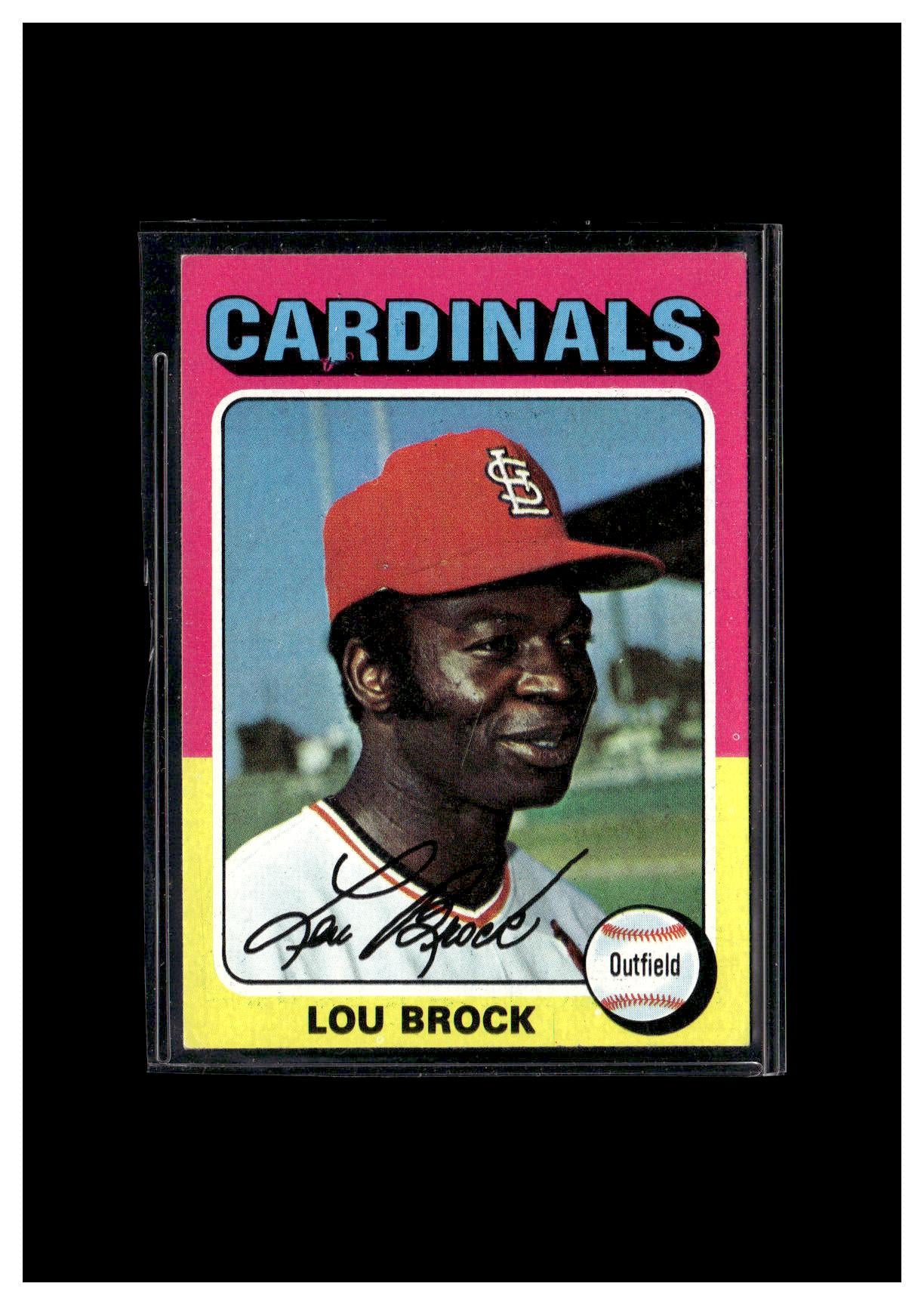 1975 Topps #540 Lou Brock