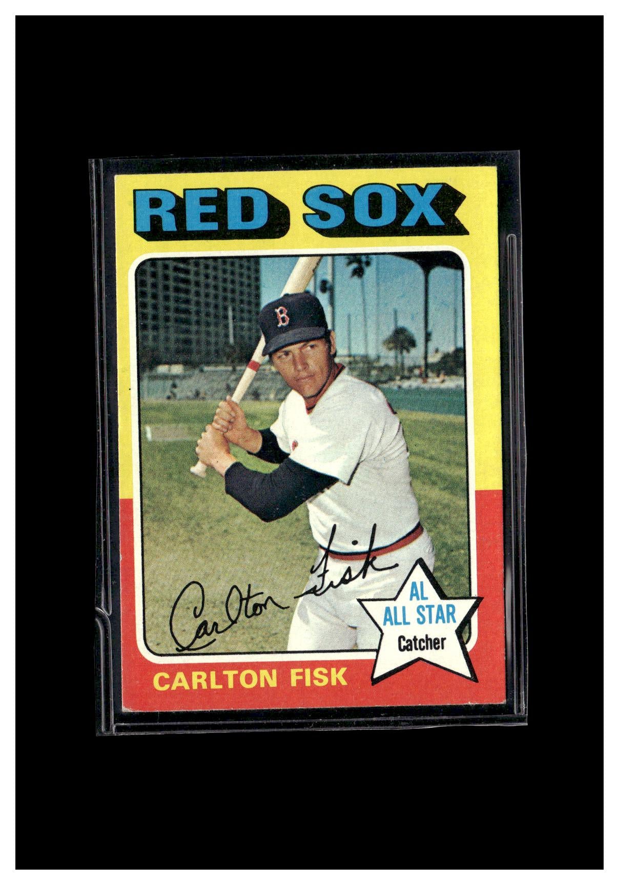 1975 Topps #80 Carlton Fisk