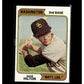 1974 Topps #148b Dave Hilton