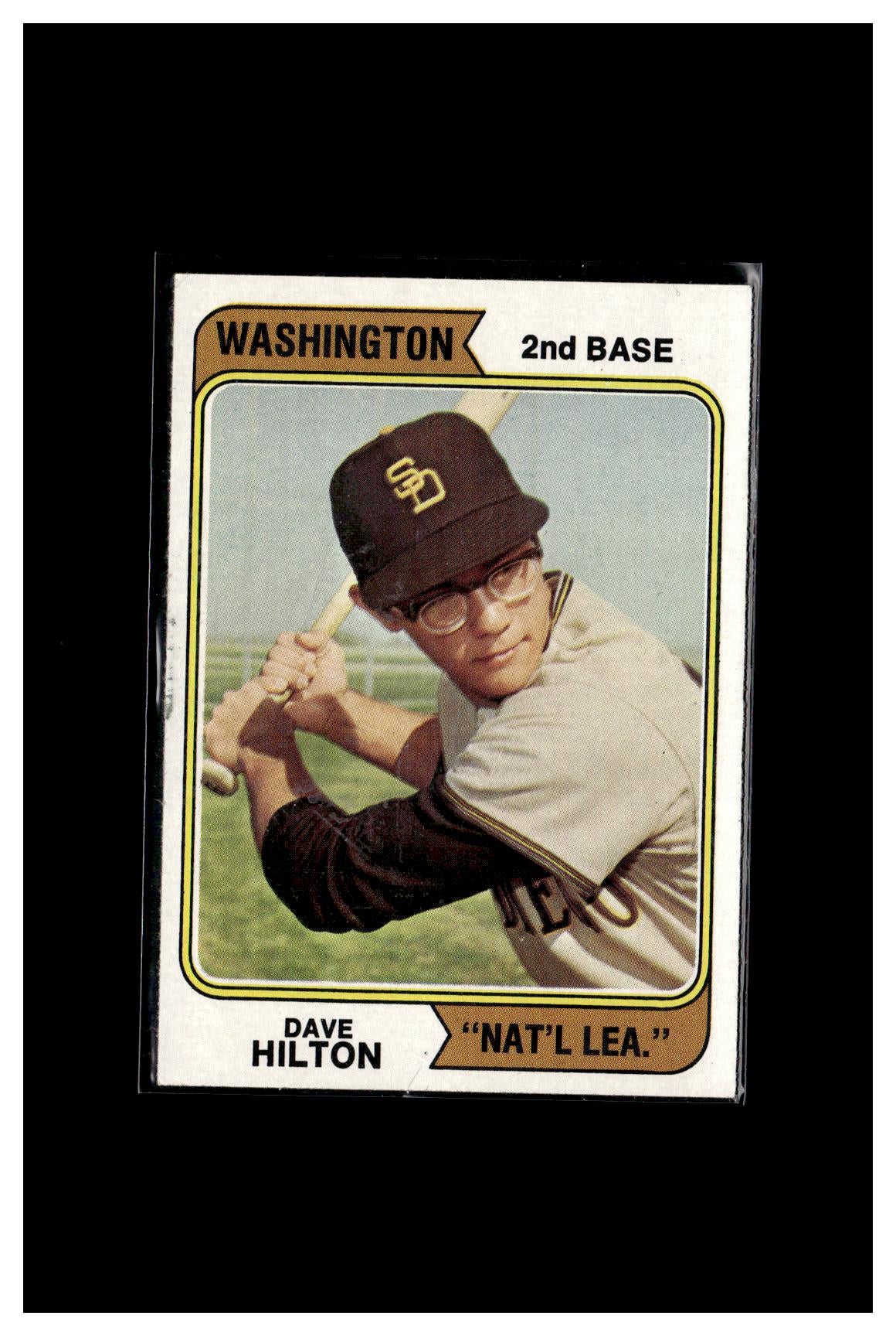 1974 Topps #148b Dave Hilton