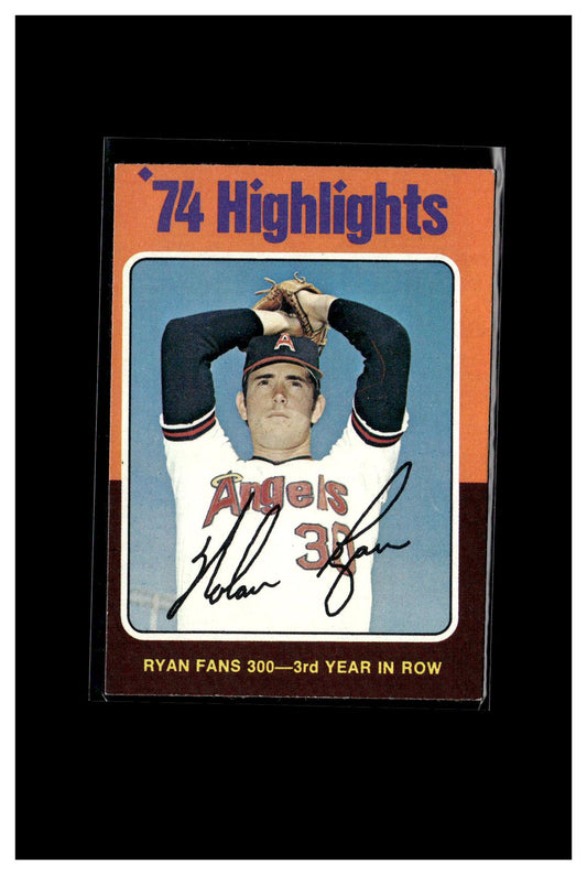 1975 Topps #5 Nolan Ryan