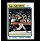 1974 Topps #470 1973 A.L. Playoffs