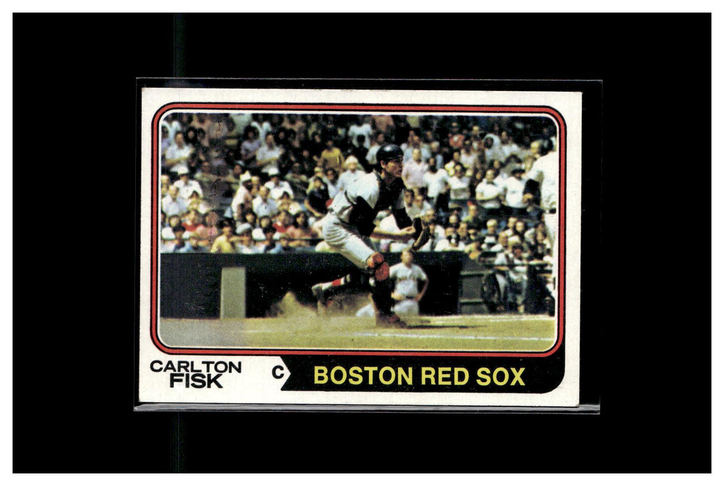 1974 Topps #105 Carlton Fisk