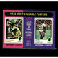 1975 Topps #211 1973 MVPs (Reggie Jackson / Pete Rose)
