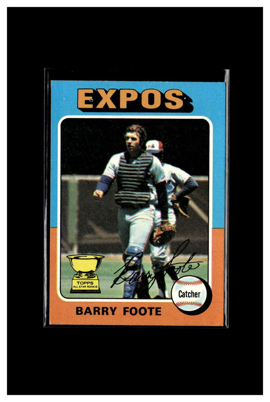 1975 Topps #229 Barry Foote