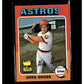 1975 Topps #334 Greg Gross