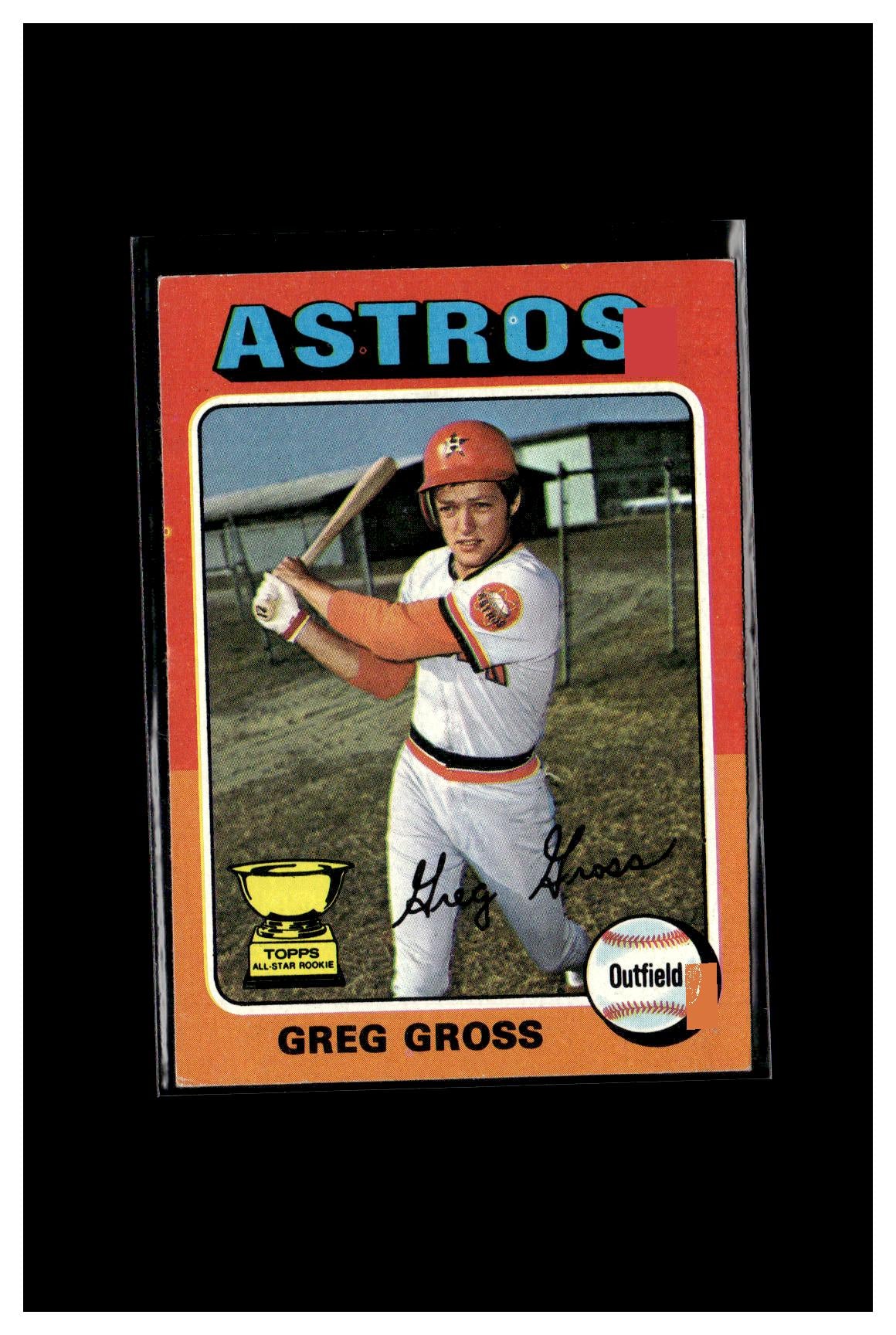 1975 Topps #334 Greg Gross