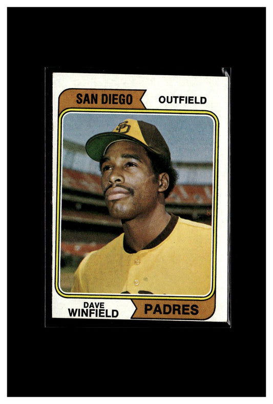 #2 1974 Topps #456 Dave Winfield