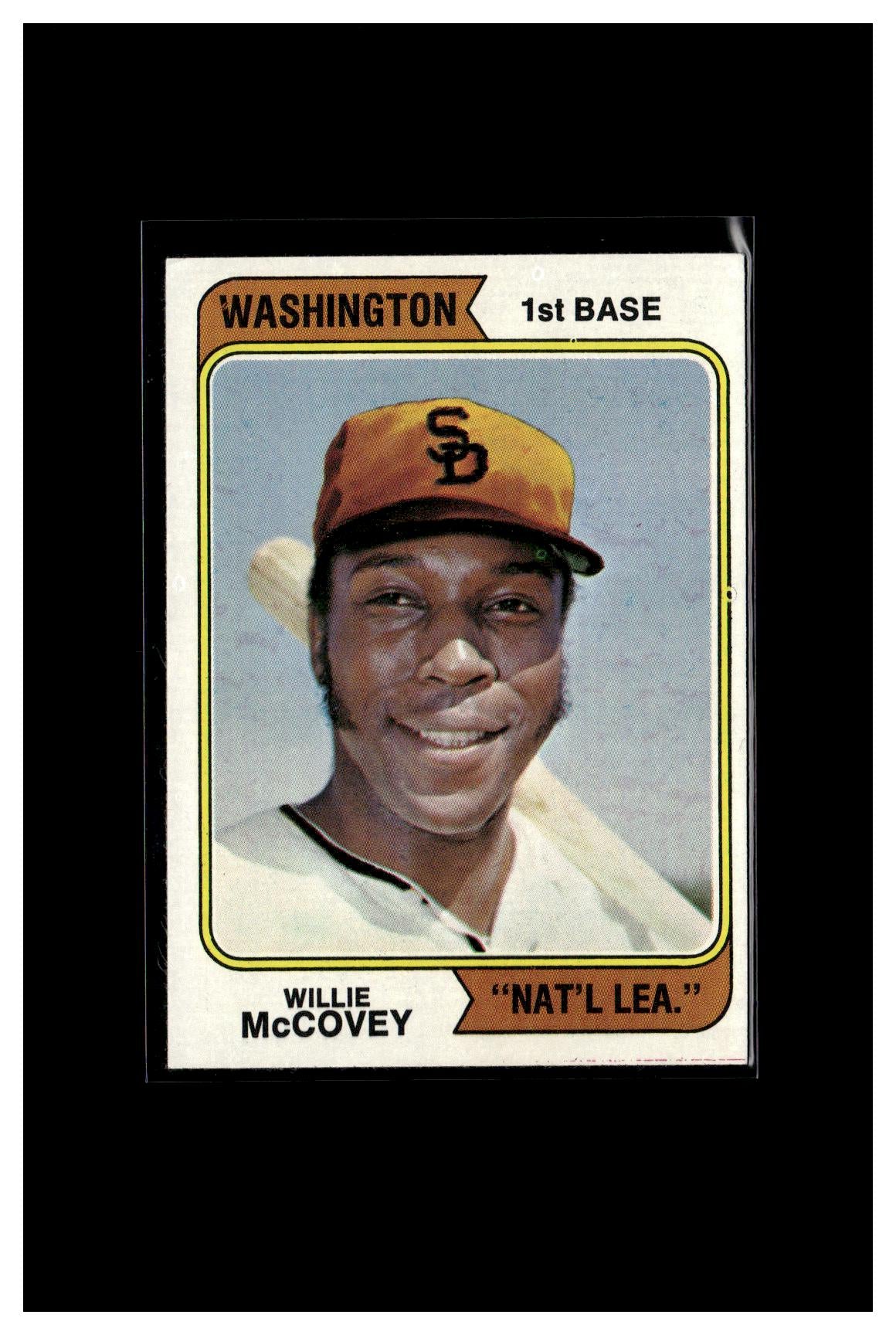 1974 Topps #250b Willie McCovey San Diego