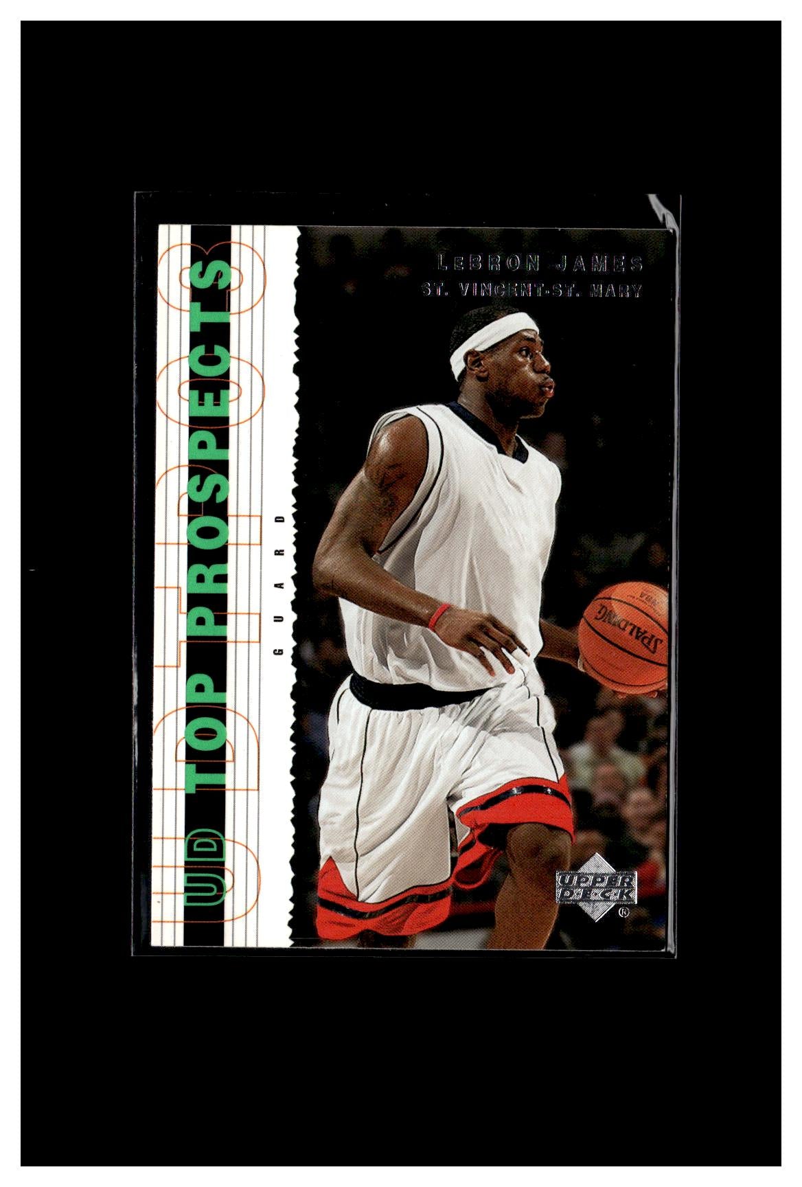 2003 UD Top Prospects #55 LeBron James