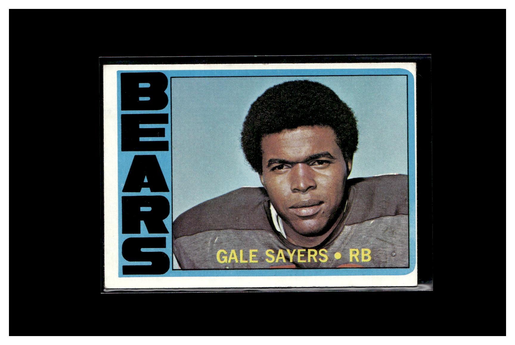 #3 1972 Topps #110 Gale Sayers